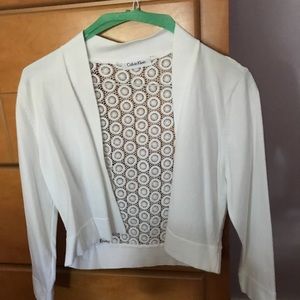 Calvin Klein shrug sweater size small
